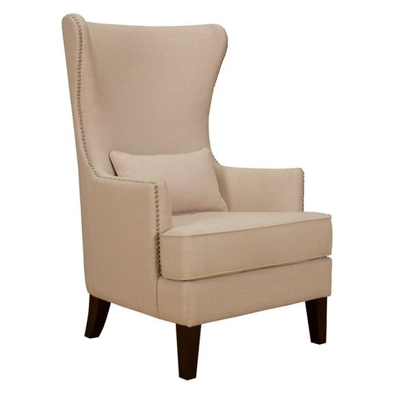 Picket House Furnishings Kori Chair with Chrome Nailhead Trim
