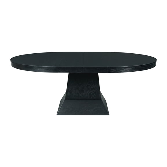 Picket House Furnishings Mara Oval Dining Table in Black