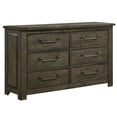 thumbnail image 1 of Picket House Furnishings Memphis 6-Drawer Dresser in Gray, 1 of 10