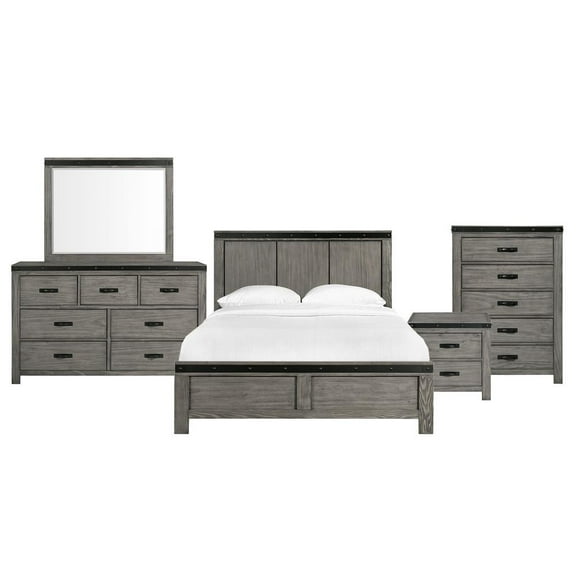 Picket House Furnishings Montauk Queen Panel 5PC Bedroom Set