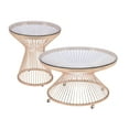 thumbnail image 1 of Picket House Furnishings Poppy 2PC Occasional Table Set in Gold, 1 of 8