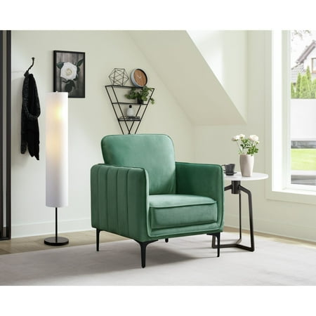 Picket House Furnishings Reale Chair in Lavish 152 Green Velvet