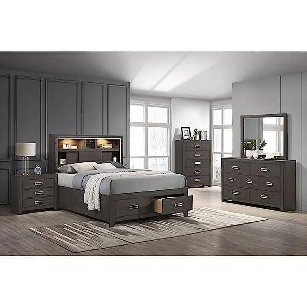 Picket House Furnishings Roma 7-Drawer Dresser in Grey
