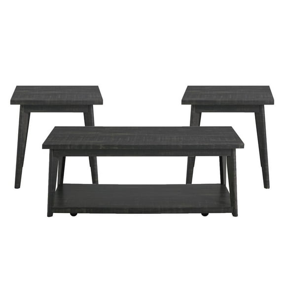 Picket House Furnishings Rory Occasional Table Set in Black