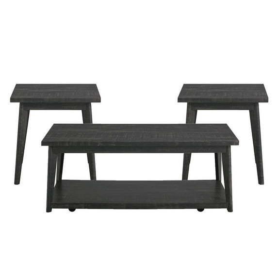Picket House Furnishings Rory Occasional Table Set in Black