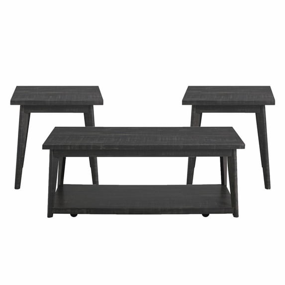 Picket House Furnishings Rory Occasional Table Set in Black