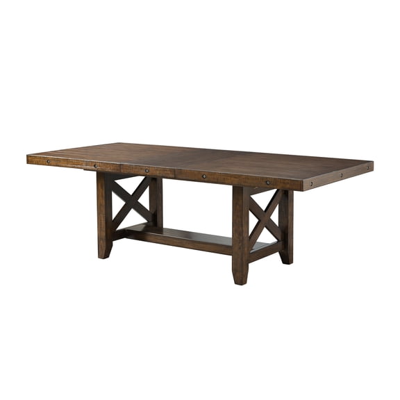 Picket House Furnishings Stanford Round 7PC Dining Set-Round Table & 6 Chairs