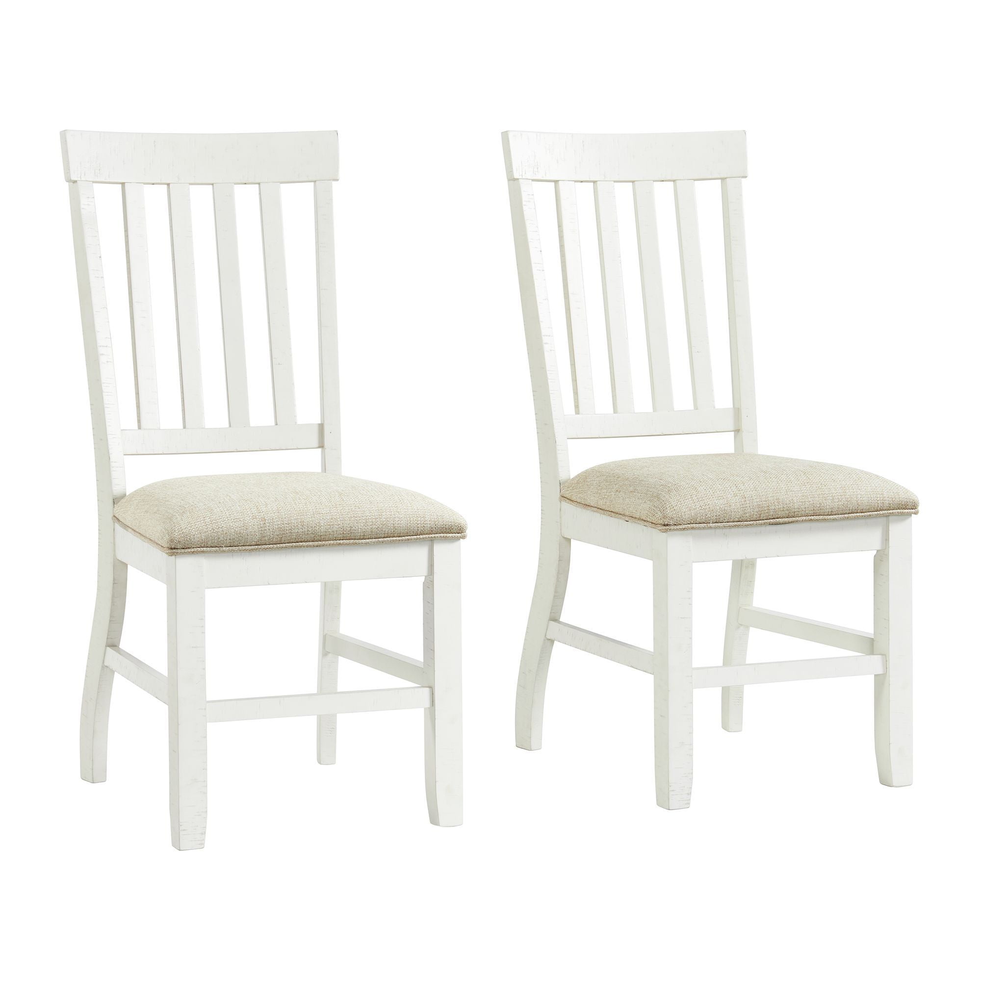Picket House Furnishings Stanford Side Chair Set in White