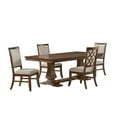 thumbnail image 1 of Picket House Furnishings Stark 5PC Standard Height Dining Set in Cherry, 1 of 14
