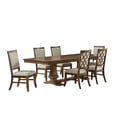 thumbnail image 1 of Picket House Furnishings Stark 7PC Standard Height Dining Set in Cherry, 1 of 14