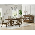 thumbnail image 1 of Picket House Furnishings Stark Dining Table with with 18" Leaf in Cherry, 1 of 10