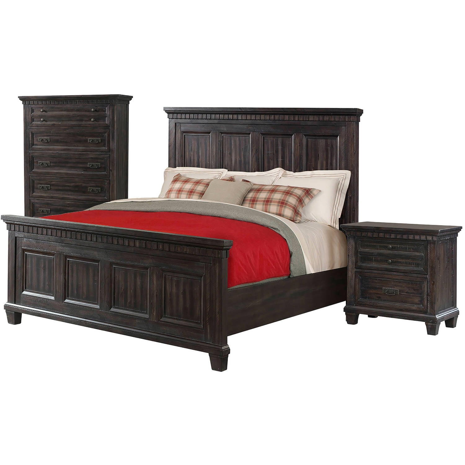 Picket house furnishings steele outlet panel bedroom set