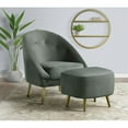 thumbnail image 1 of Picket House Furnishings Taryn Ottoman In Gun Metal, 1 of 2