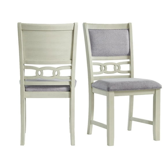 Picket House Furnishings Taylor Standard Height Side Chair Set in Bisque
