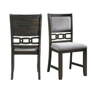 Picket House Furnishings Taylor Standard Height Side Chair Set in Walnut