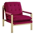 thumbnail image 1 of Picket House Furnishings Tribeca Accent Chair in Cranberry, 1 of 8