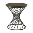 thumbnail image 1 of Picket House Furnishings Williams Round End Table in Walnut, 1 of 4