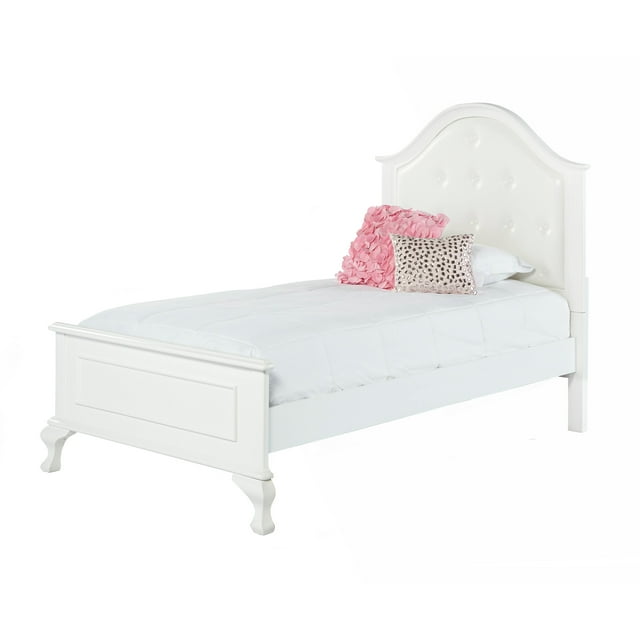 Picket House Jenna Twin Panel Bed in White