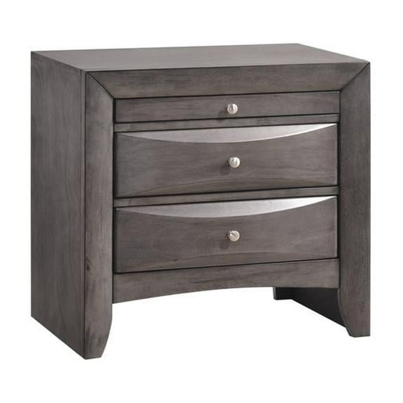 Picket House Furnshings Madison Nightstand in Gray