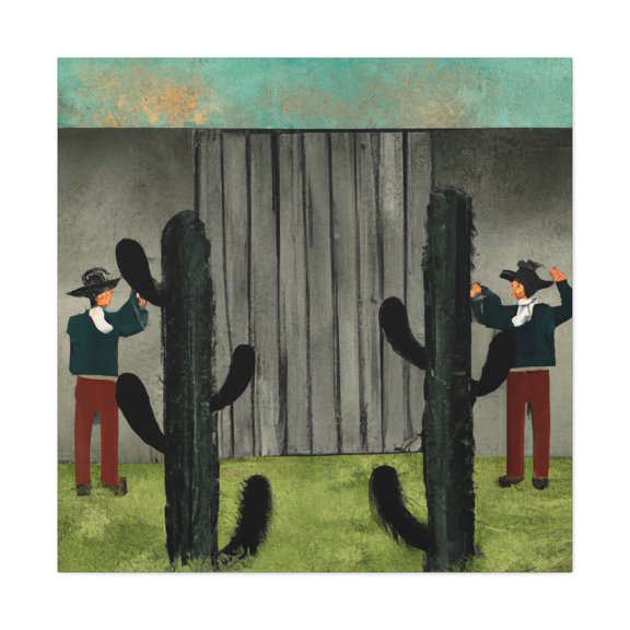 "Picket Line: Protest" - Canvas