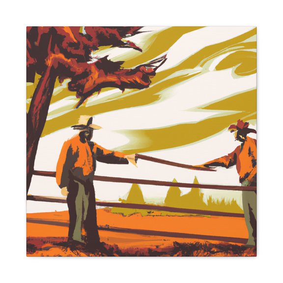 Picket Line Vanguard. - Canvas