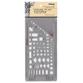 Pickett House Plan Fixtures Template