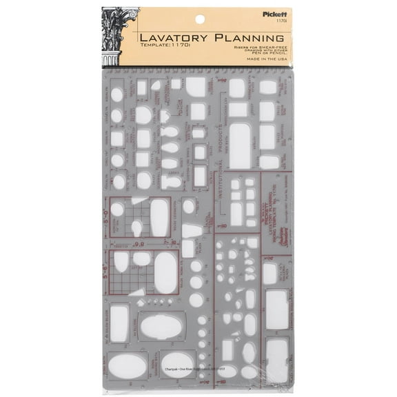 Pickett Lavatory Planning Inking Template