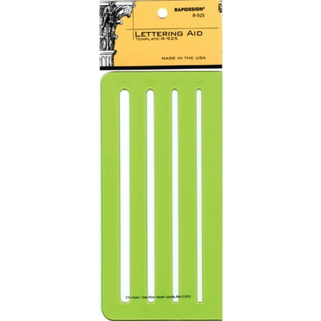 Pickett Lettering Aid Inking Template