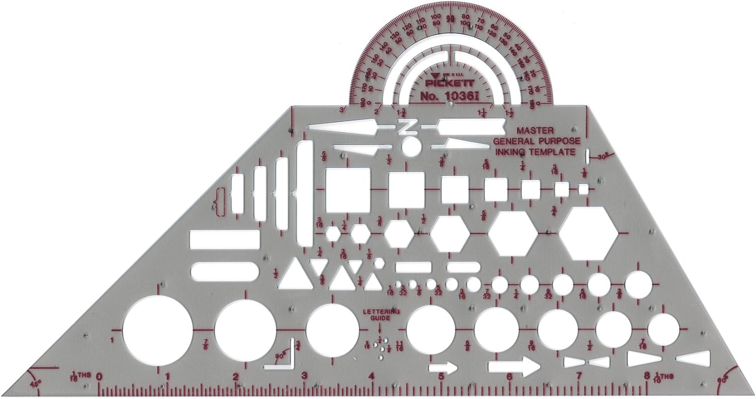 Pickett Master General Purpose Template (1036I)