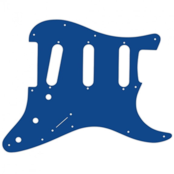 Pickguard For Fender Standard Strat 3-Ply - Blue