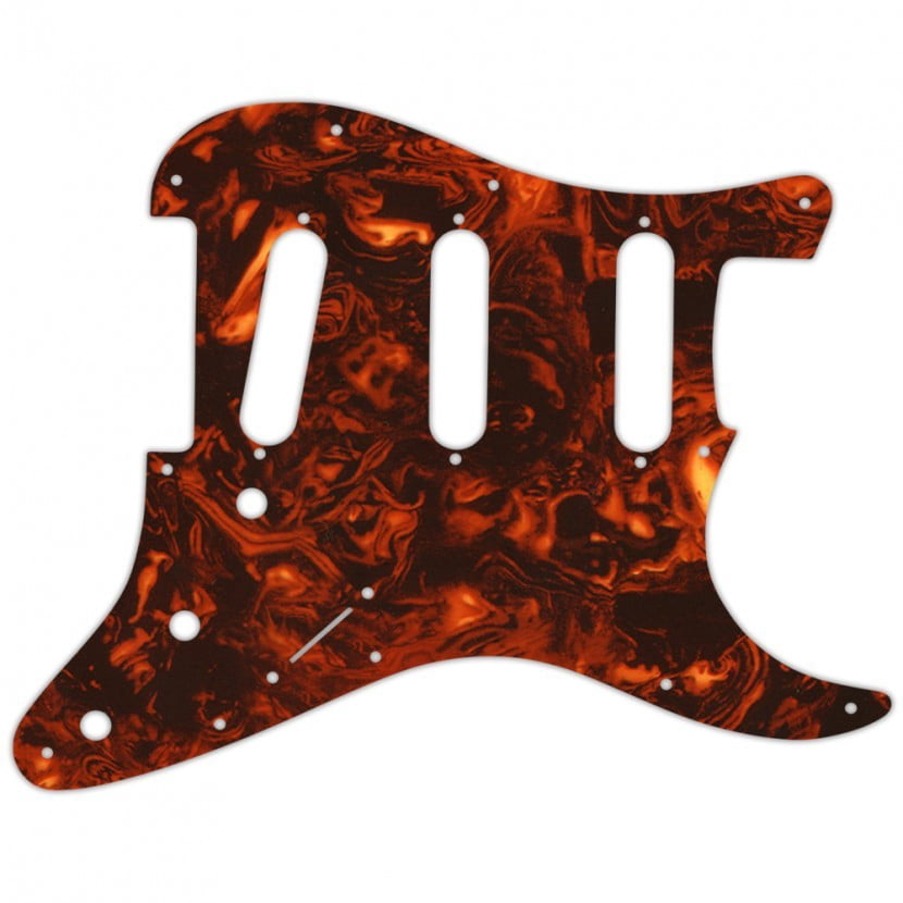 Pickguard For Fender Standard Strat 3-Ply - Faux Tortoise