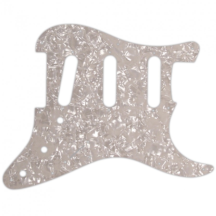 Pickguard For Fender Standard Strat - Aged Pearl
