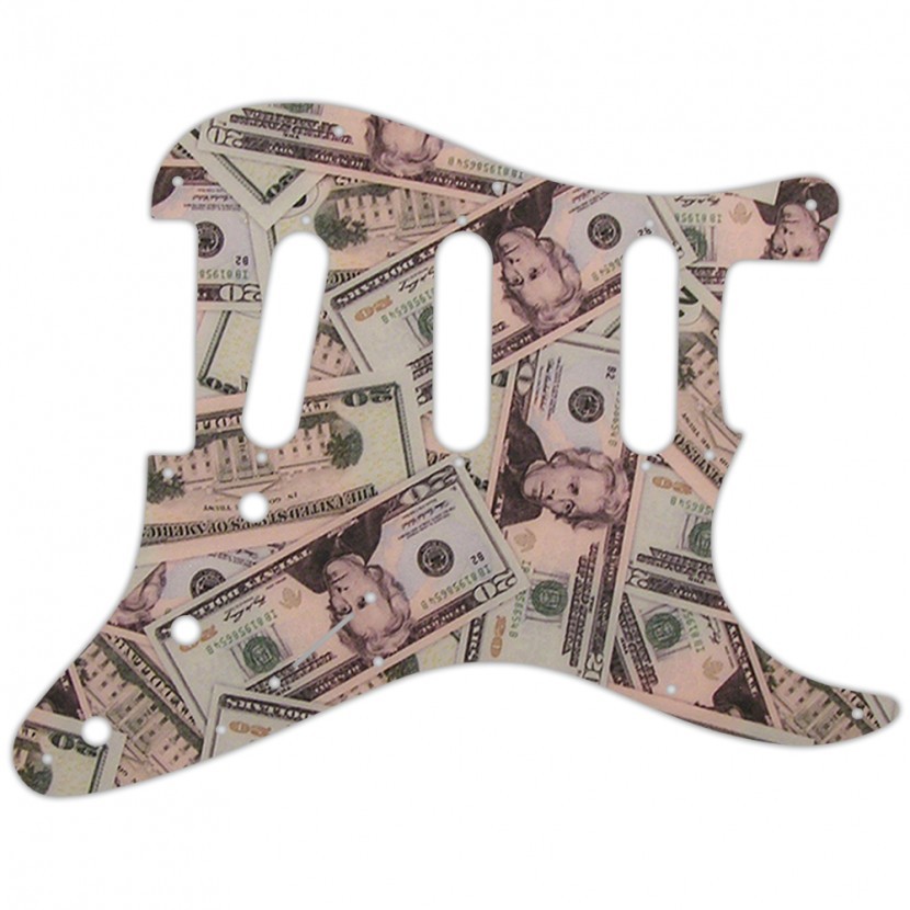Pickguard For Fender Standard Strat - Money