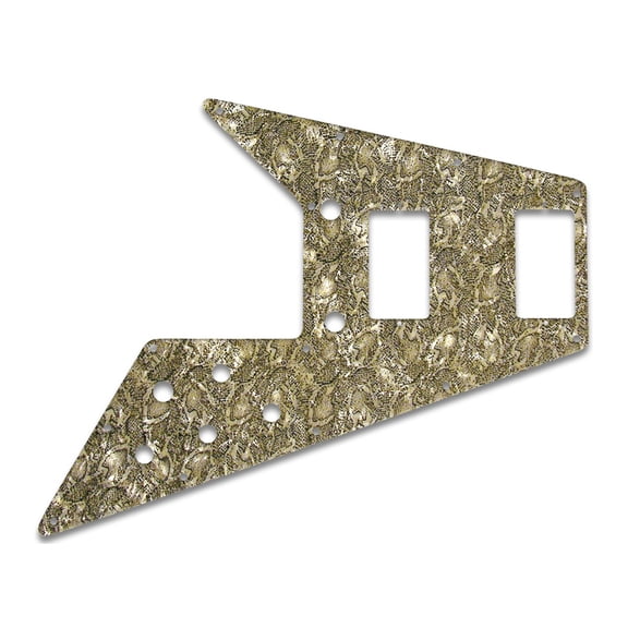 Pickguard For Flying V - SNAKESKIN