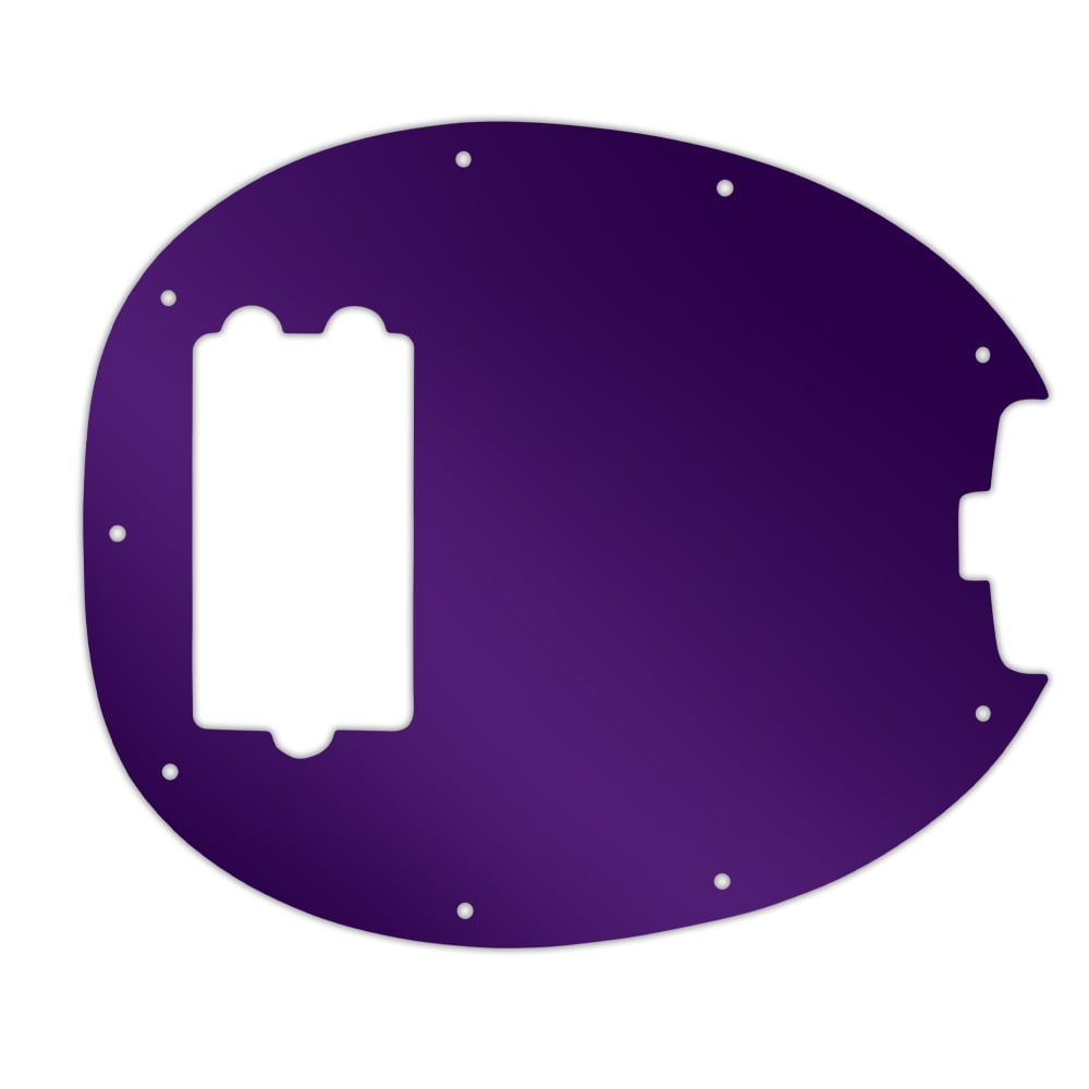 Pickguard For MusicMan Stingray Bass - PURPLE MIRROR