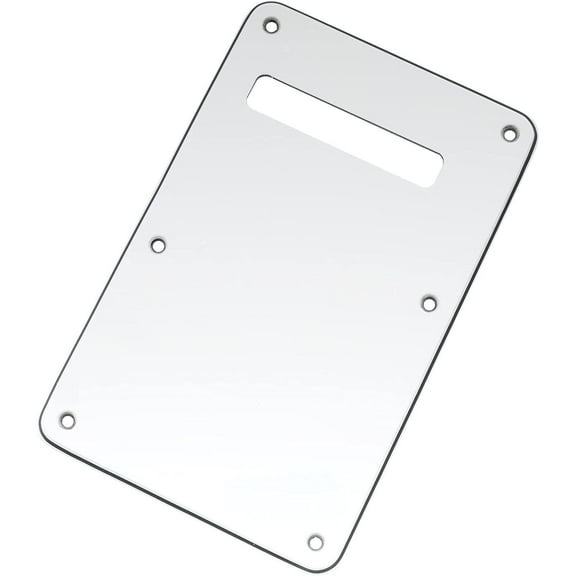 Pickguard Vintage Style Backplate for USA/Mexico Fender Stratocaster White Modern