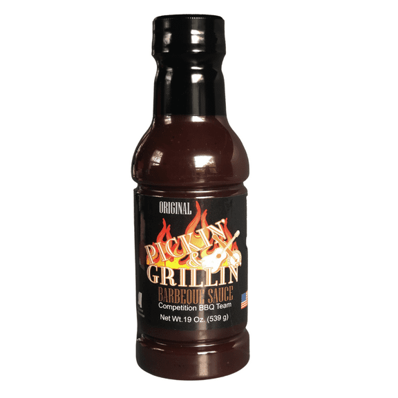 Pickin' N Grillin' Original BBQ Sauce 12.4 oz BBQ Sauce
