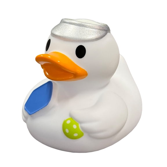 Infantino Pickle Ball Rubber Duck Bath Toy for Infants 3+ Months