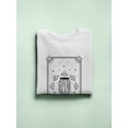 thumbnail image 1 of Pickle Card Sweatshirt Men's -SmartPrintsInk Designs, 1 of 4