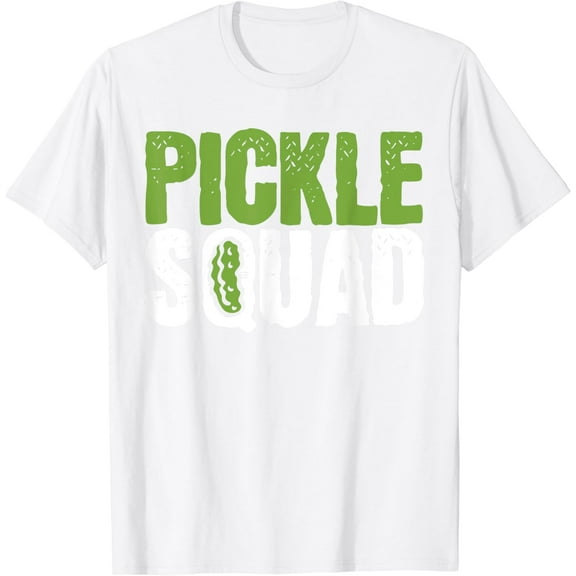 Pickle Cucumber Vegan Squad Green Grocer T-Shirt