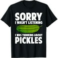 thumbnail image 1 of Pickle Design For Men Women Kids Cucumber Dill Pickle Lover T-Shirt, 1 of 4