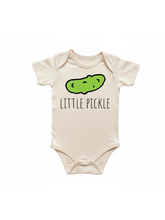 Pickle Doodle Newborn Baby Bodysuit
