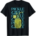 thumbnail image 1 of Pickle Girly Girl Funny Pickles Cocktail Jar Lover Women T-Shirt, 1 of 3