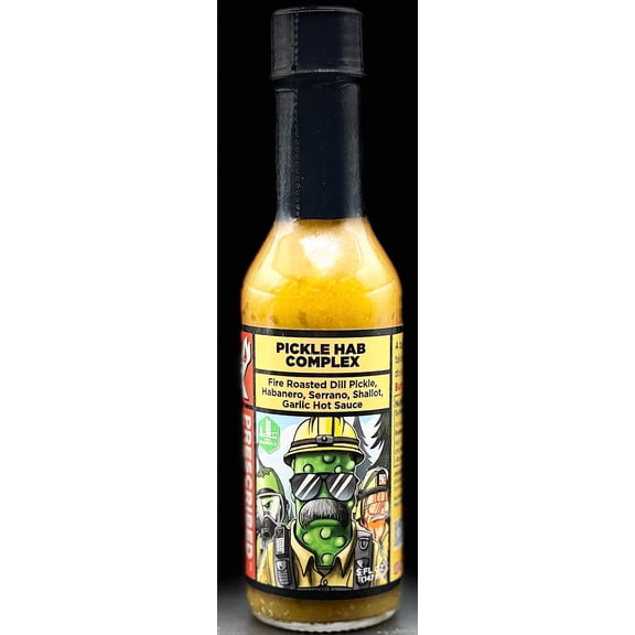 Prescribed Burn Sauces Pickle Hab Complex Hot Sauce 1 Count