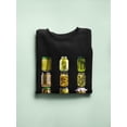 thumbnail image 1 of Pickle Jars Sweatshirt Women's -SmartPrintsInk Designs, 1 of 4