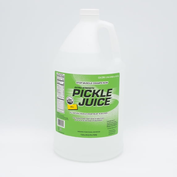 Pickle Juice Muscle Cramp Relief Drink, Clinically Proven, Extra Strength, 1 Gallon