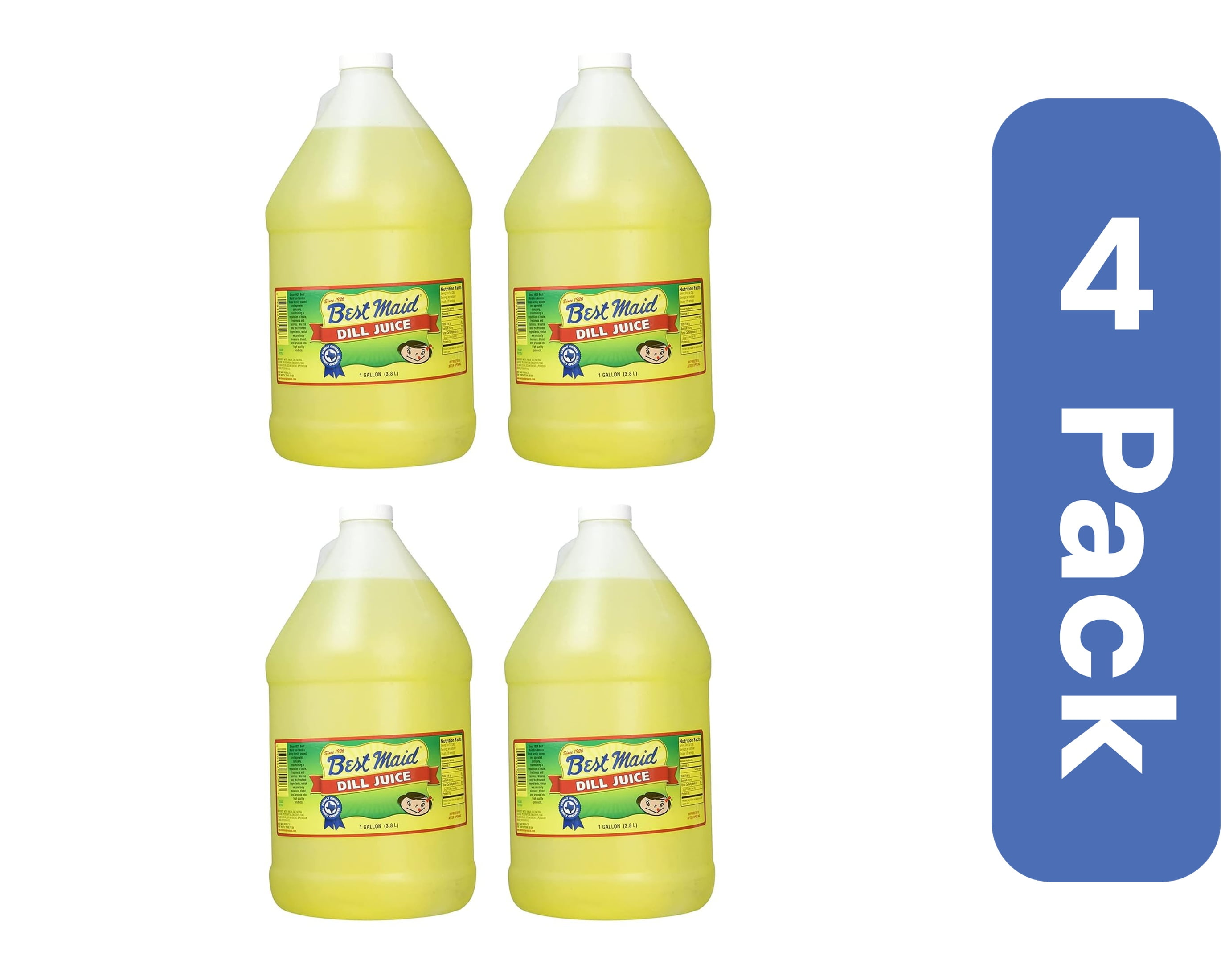 Pickle Juice Pickle Juice Gallon 128 fl oz (Pack Of 4)