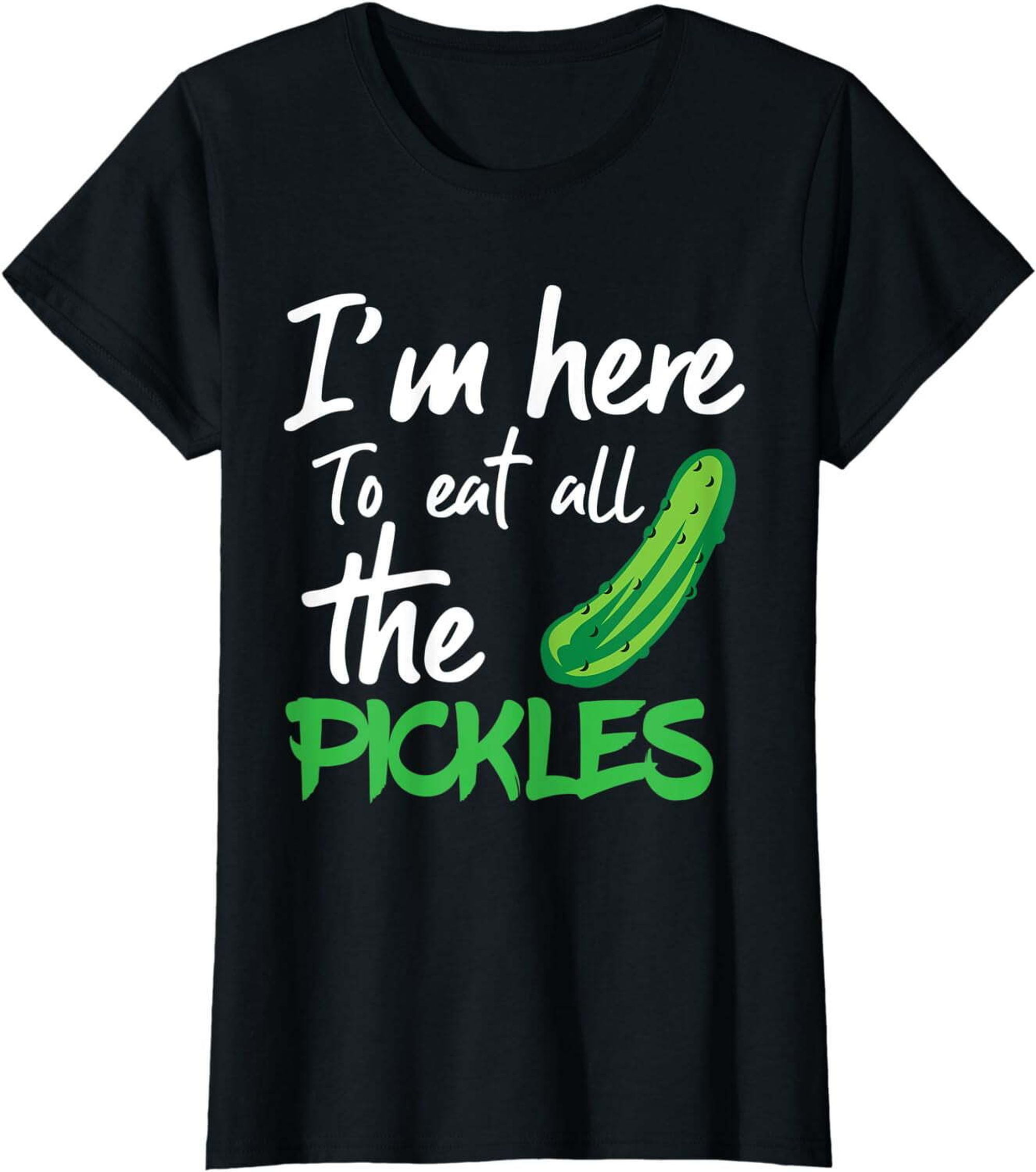 Pickle Lover Embrace the Brine with This Fun and Quirky TShirt Design
