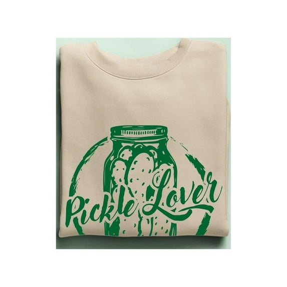 Pickle Lover Sweatshirt Women's -SmartPrintsInk Designs