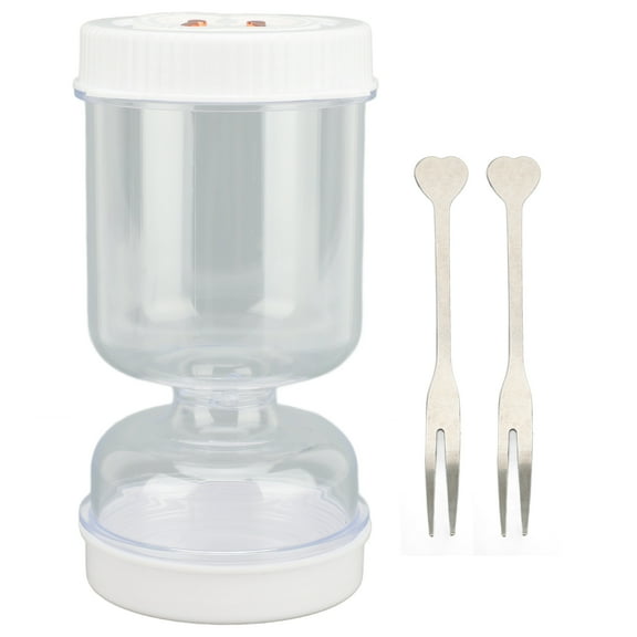 Pickle Olive Hourglass Jar, Large Capacity Pickle Jar Multi Purpose Easy To Clean ABS Leakproof For Kitchen